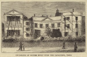 Instorting van Huizen gebouwd boven de Catacomben, Parijs door English School