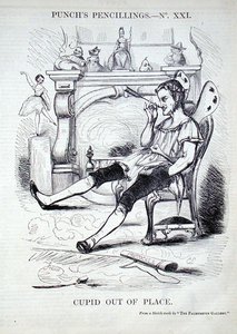 Cupidon uit zijn Plaats