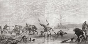 Curling in de 19e eeuw, uit 