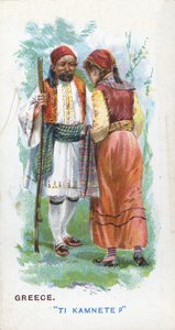 Gebruikelijke Groet in Griekenland, 1907