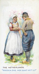 Gebruikelijke groet in Nederland, 1907