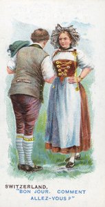 Gebruikelijke Groet in Zwitserland, 1907