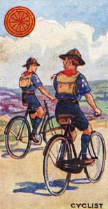 Cyclist Scout Badge, 1923 door English School