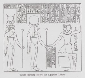Dansen: Trajan danst voor de Egyptische goden
