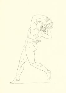 Dansende mannelijke figuur