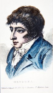 Daniel Mendoza, portret gepubliceerd 12 augustus