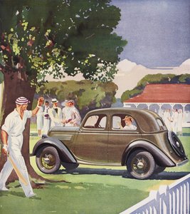 De Luxe Ford Saloon, advertentie