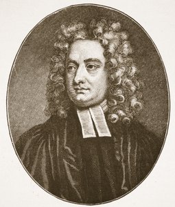 Dean Swift, illustratie uit De Kerk van Engeland: Een Geschiedenis voor het Volk door H.D.M. Spence-Jones door English School