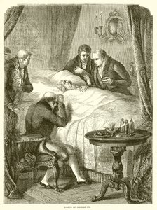 Dood van George III door English School