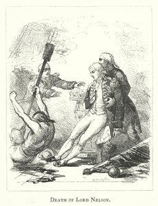 Dood van Lord Nelson door English School