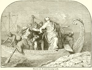 De Dood van Pompeius door English School