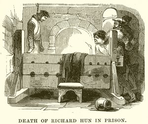 Dood van Richard Hun in de gevangenis
