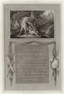Dood van Willem Rufus door English School