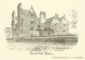 Denton Hall (gravure) door English School