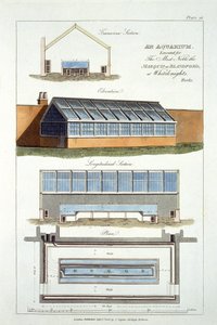 Ontwerp voor een Aquarium, uitgevoerd voor de Markies van Blandford bij Whiteknights, 1806