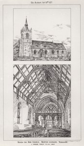 Ontwerp voor nieuwe kerk, Burton Leonard, Yorkshire