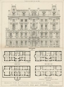 Ontwerp voor een Londense residentie door W Hilton Nash