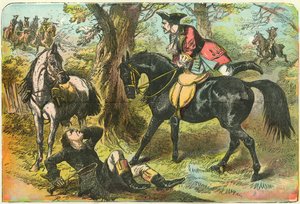 Dick Turpin krijgt bezit van Black Bess
