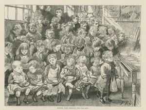 Dinnertijd - wachten op de soep door English School