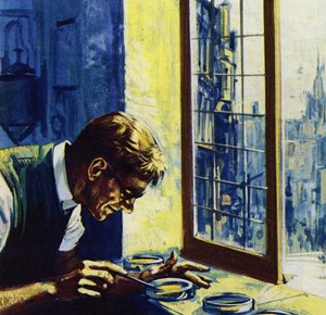 Dokter Alexander Fleming werkte in St. Mary