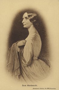 Dora Wordsworth (1804-1847), dochter van de Engelse dichter William Wordsworth (litho)