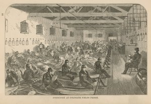 Slaapzaal in de Coldbath Fields Prison door English School