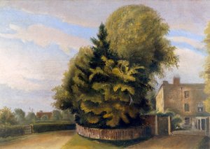 Down House vanuit het noorden door English School