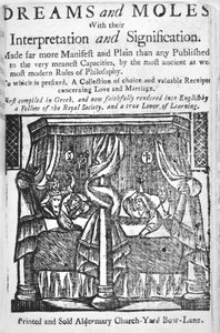 Dromen en Mollen, titelpagina, ca. 1750 door English School