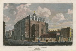Drury Lane Theater, Westminster, Londen; afgebrand in 1809