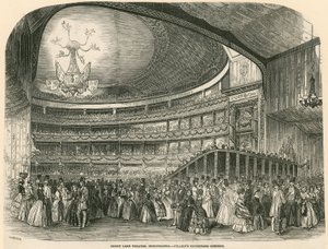 Drury Lane Theatre opnieuw ingericht - Julliens Promenade Concert door English School
