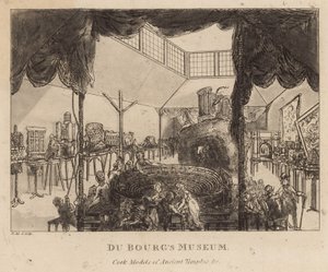 Du Bougs Museum, kurkmodellen van Oude Tempels door English School