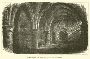 Kerker in het Kasteel van Chillon