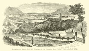 Dunkeld, met Birnam Wood en Dunsinane in de Verte door English School