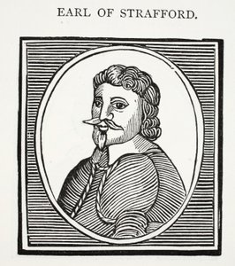Graaf van Strafford, illustratie uit Chap-books van de achttiende eeuw door John Ashton, uitgegeven 1882