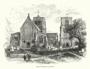 Kerk van East Dereham door English School