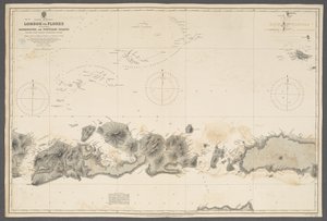 Oostelijke Archipel, Lombok tot Flores, inclusief Paternoster en Postillon Eilanden; van ... Bataviaanse Regeringsonderzoeken. [Admiralty Chart], Londen door English School