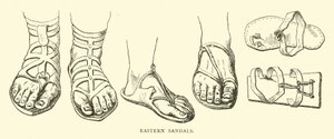 Oosterse sandalen door English School