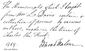 Edmond Malone