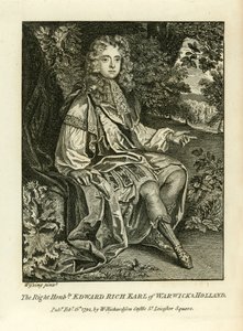 Edward Rich, Graaf van Warwick en Holland