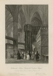 Kapel van Edward de Belijder in Westminster Abbey door English School
