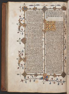 Egerton 617, Wycliffite Bijbel, vóór 1397 (perkament) door English School