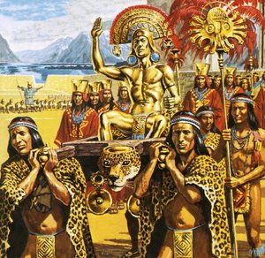El Dorado, De Gouden Man