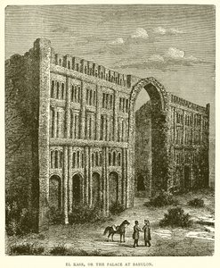 El Kasr, of het paleis in Babylon door English School