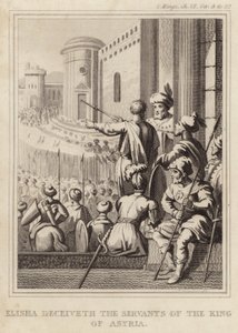 Elisa Misleidt de Dienaren van de Koning van Assyrië door English School