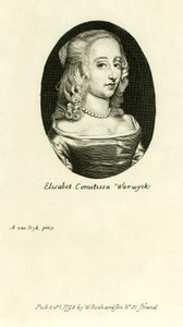 Elizabeth, Gravin van Warwick door English School