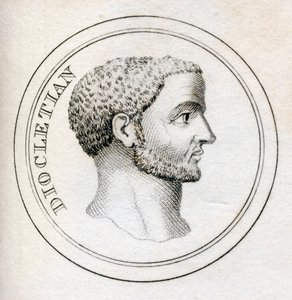 Keizer Diocletianus, uit 