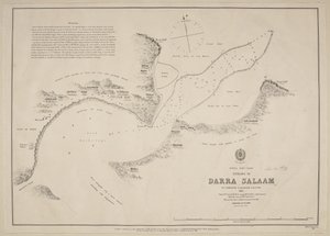 Ingang naar Darra Salaam, door Commandant R. Bradshaw, HMS Star