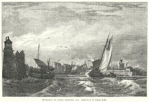 Ingang naar Leith Haven