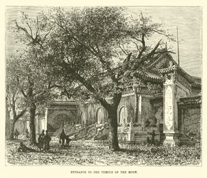 Ingang van de Tempel van de Maan