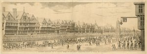 Koninklijke intocht van de koningin-moeder van de zeer christelijke koning in de stad Londen door English School